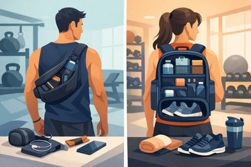 Crossbody Carry vs Backpack Organization