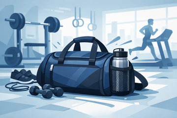 Gym Bag With Bottle Holder That Keeps Up