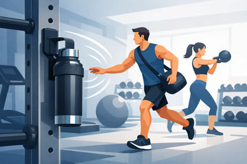 Magnetic Bottle Carrier for Workouts That Moves